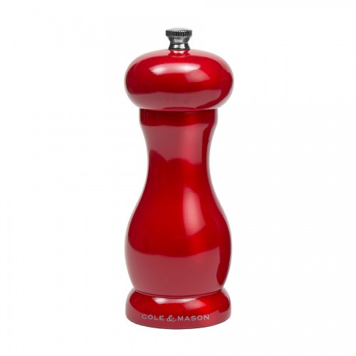 Cole & Mason Red Oxford 155mm Salt Mill