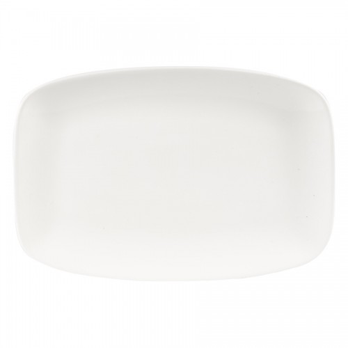 X Squared White Oblong Chefs Plate No. 8