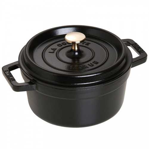 Staub La Cocotte 20cm Round Black