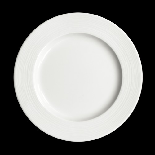 Crème Rousseau Rim Plate 27cm / 10.6in