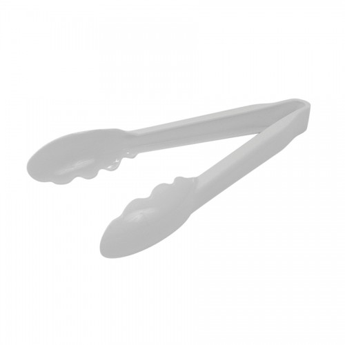 Tongs White Polycarbonate 24cm