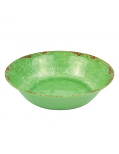 Green Casablanca Melamine Bowl 350 x 350 x 70mm 3.5L