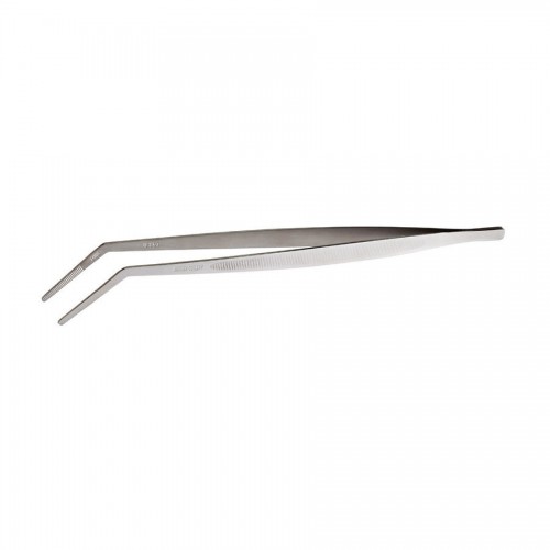 Mercer Precision Tongs Curved Tip 9 3/8 inch