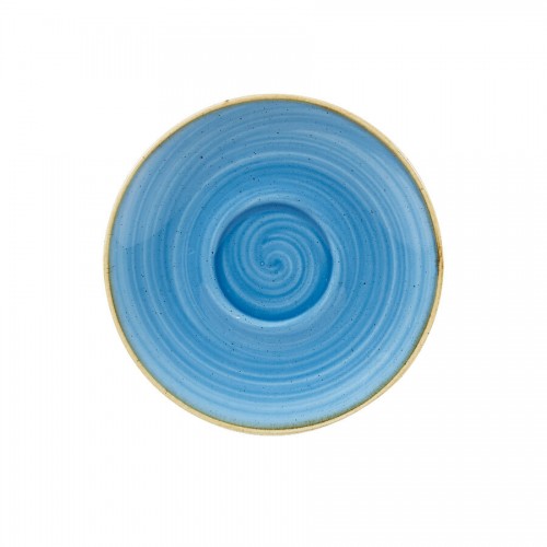 Stonecast Cornflower Blue Cappuccino Saucer 15.6cm