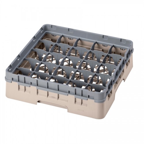 Camrack Glass Rack 25 Compartments Beige