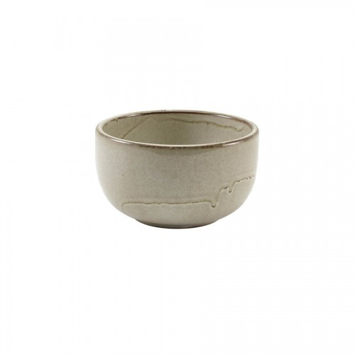 Terra Porcelain Grey Round Bowl 12.5cm