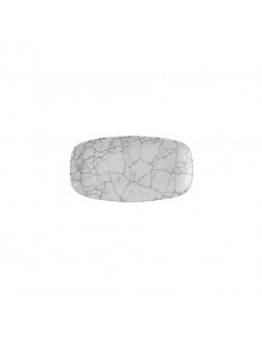 Kintsugi Pearl Grey Oblong Plate 35.5 x 18.9cm