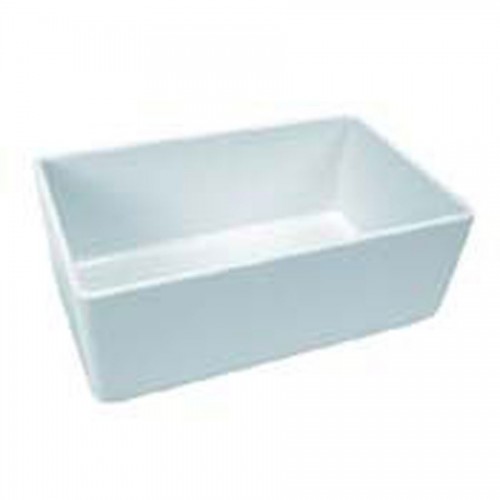 White Melamine Crock 3.2L 160 x 260 x 100mm