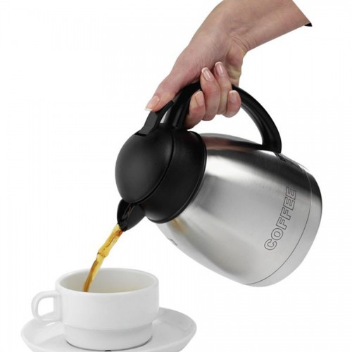 Unbreakable Inscribed Coffee Pot 1.2ltr S/S