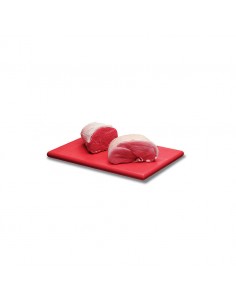 Prepara Chopping Board Red Poly 46 x 30 x 1.2cm