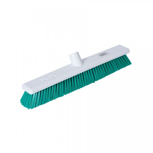 Abbey Hygiene Broom Head Stiff 45cm Green