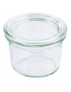 Conical Weck Glass Jar and Lid 140ml