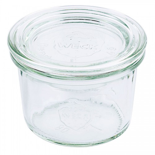 Conical Weck Glass Jar and Lid 140ml