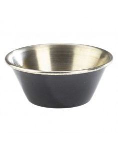 1.5oz Stainless Steel Ramekin Black