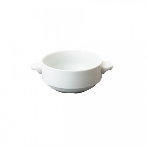 Great White Lugged Soup Bowl 10oz 28cl