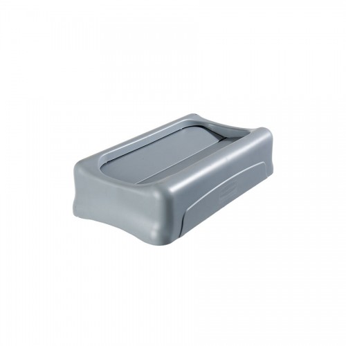 Slim Rectangular Lid Swing Lid Grey