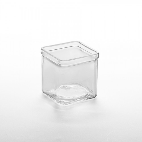 Square Glass Jar 8oz