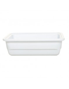 Emile Henry Gastronorm White Ceramic 1/2 100mm