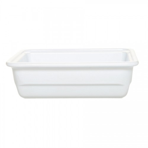 Emile Henry Gastronorm White Ceramic 1/2 100mm