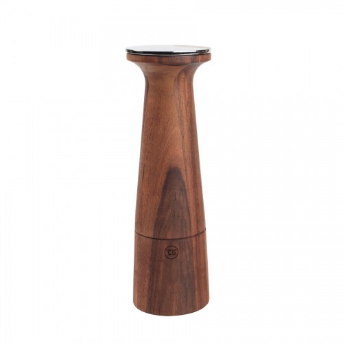 T&G Oblique Pepper Mill In Black Walnut