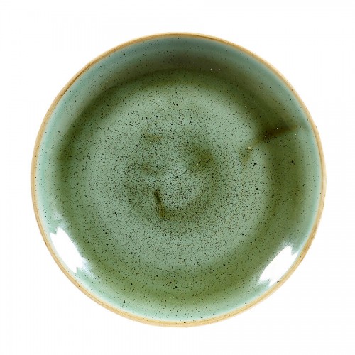 Stonecast Samphire Green Coupe Plate 16.5cm