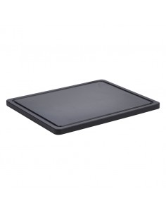 Nonslip Cutting Board Black 32.5 x 26.5 x 1.4cm