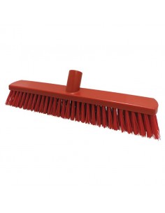 380mm Floor Brush Stiff Red