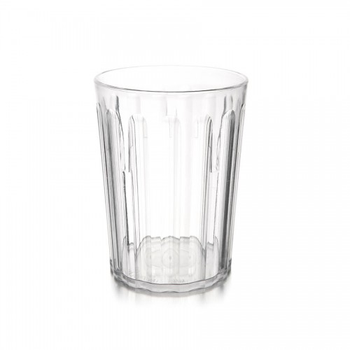 Polycarbonate Tumbler Fluted 9oz Clear