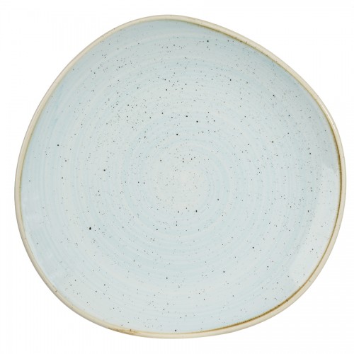 Stonecast Duck Egg Organic Round Plate