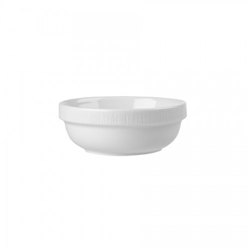 Bamboo Stacking Bowl White 10oz 28cl