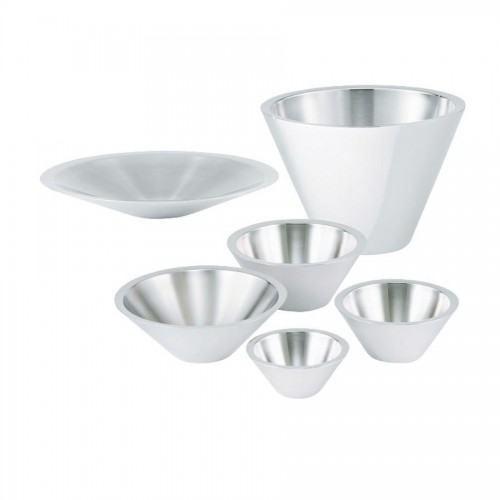 Bowl 1.6ltr Conical Stainless Steel 33cm