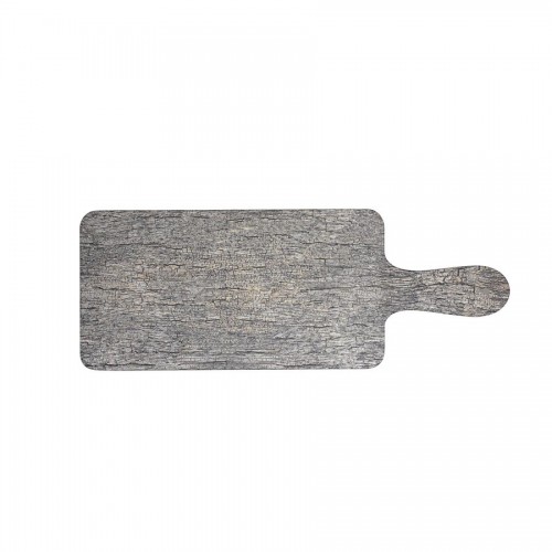 Plastic Distressed Wood Handled Paddle 10.5 x 5.5 in