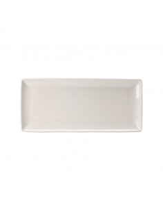 Taste Plate Rectangular White 19 x 33cm