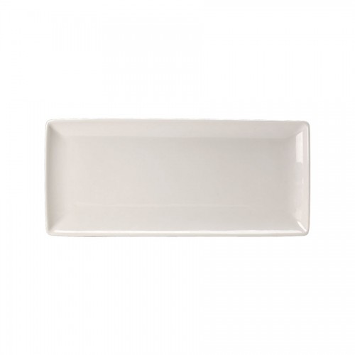 Taste Plate Rectangular White 19 x 33cm