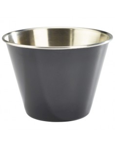 12oz Stainless Steel Ramekin Black