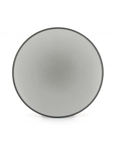 Homespun accents Jasper Grey Coupe Plate 28.8cm