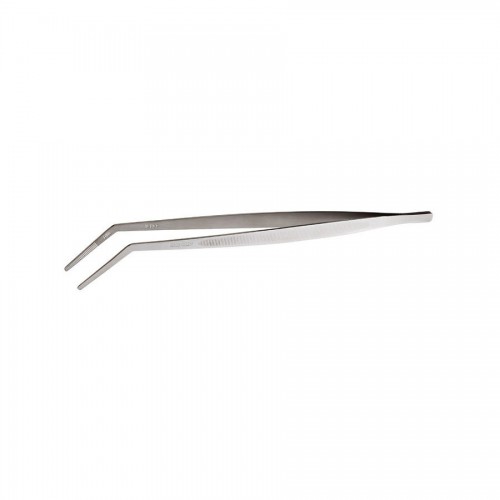 Mercer Precision Tongs Curved Tip 6 1/8 inch