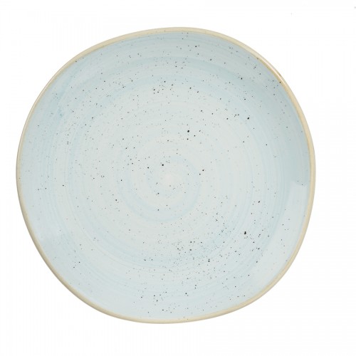 Stonecast Duck Egg Organic Round Plate