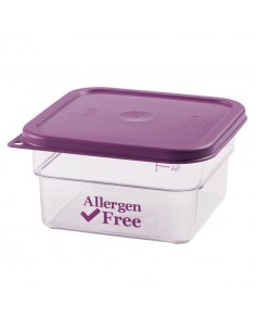 Allergen-Free Camsquare Storage Container 1.9 litre