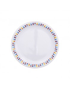 Melamine Mosaic Plate 16.5cm 6.25 Inch