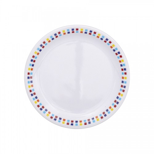 Melamine Mosaic Plate 16.5cm 6.25 Inch