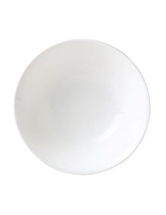 Monaco Oatmeal Bowl White 16.5cm