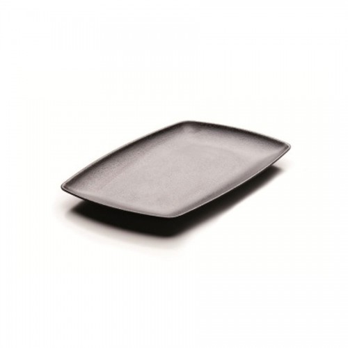 Zen Black Platter 37.8x 30.1cm 14 7/8 x 11 3/8 inch