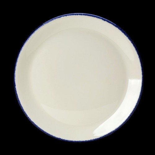 Steelite Blue Dapple Coupe Plate 25.5cm