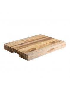 Rafters Float Teak Wooden Board 40 x 30 x 5cm