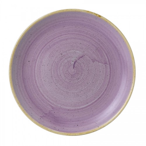 Stonecast Coupe Plate 21.7cm Lavender