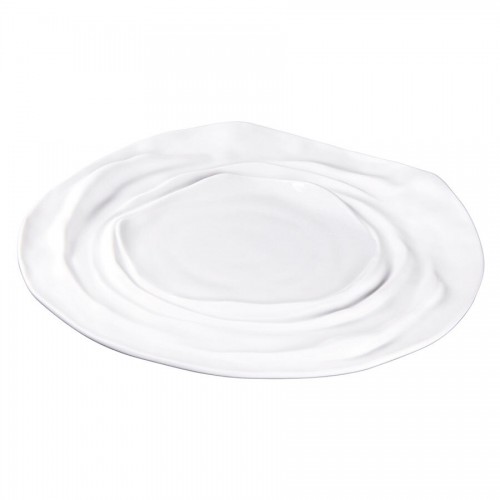 Barcelona Plate 29cm Gloss/Matt White