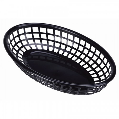 Fast Food Basket Black 23.5 x 15.4cm