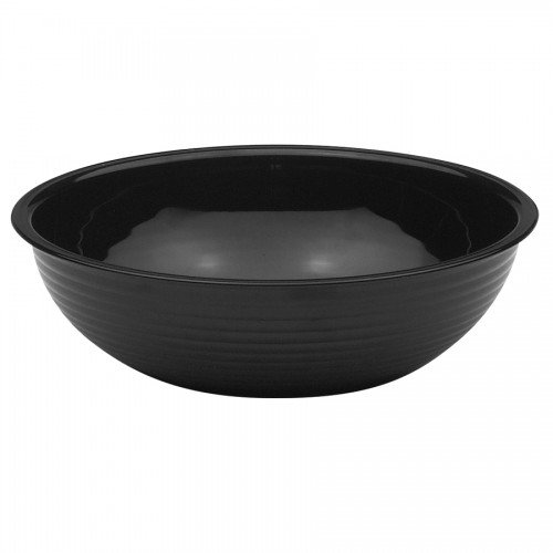 Bowl Black Polycarbonate Round 20.3cm