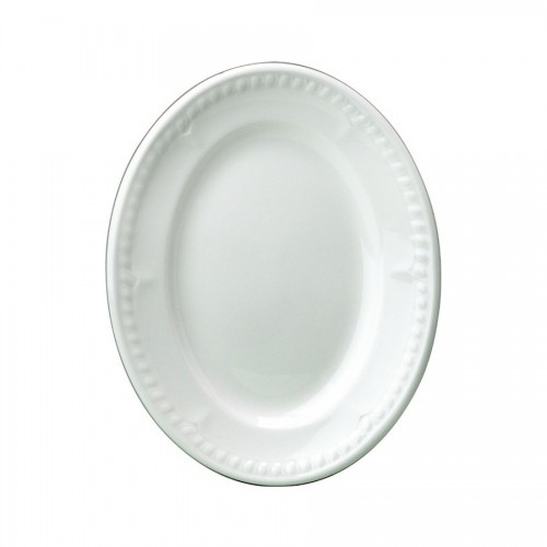 Buckingham Plate Oval White 20.3cm